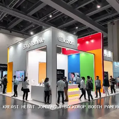 Backdrop Booth Pameran Jombang – Solusi Desain Booth Berkualitas