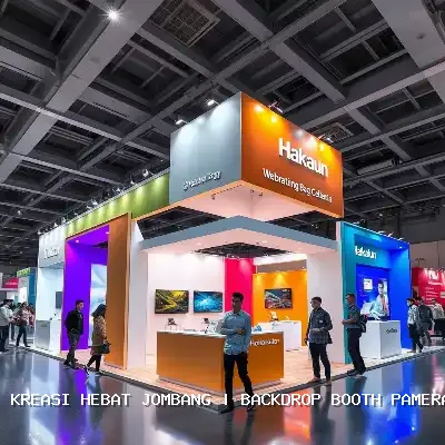 Backdrop Booth Pameran Jombang – Solusi Desain Booth Berkualitas