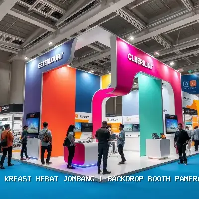 Backdrop Booth Pameran Jombang – Solusi Desain Booth Berkualitas