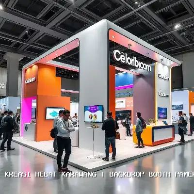 Backdrop Booth Pameran Karawang: Solusi Desain Booth Eksklusif