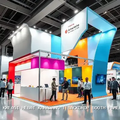 Backdrop Booth Pameran Karawang: Solusi Desain Booth Eksklusif