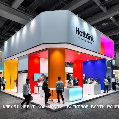Backdrop Booth Pameran Karawang: Solusi Desain Booth Eksklusif
