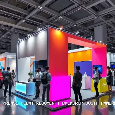 Backdrop Booth Pameran Kebumen – Kreasi Hebat Kebumen