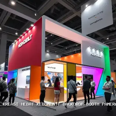 Backdrop Booth Pameran Kebumen – Kreasi Hebat Kebumen