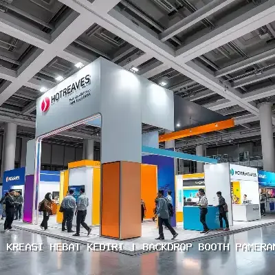 Backdrop Booth Pameran Kediri