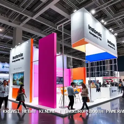 Backdrop Booth Pameran Kendal