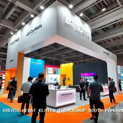 Backdrop Booth Pameran Klaten – Kreasi Hebat