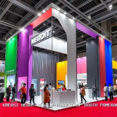 Backdrop Booth Pameran Klaten – Kreasi Hebat