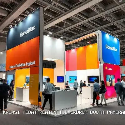 Backdrop Booth Pameran Klaten – Kreasi Hebat