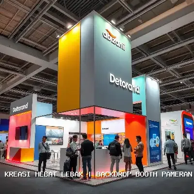 Backdrop Booth Pameran Lebak – Kreasi Hebat
