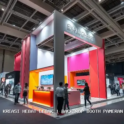 Backdrop Booth Pameran Lebak – Kreasi Hebat