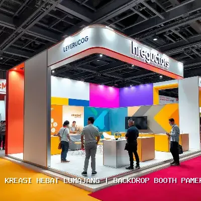 Backdrop Booth Pameran Lumajang – Kreasi Hebat