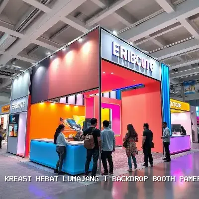 Backdrop Booth Pameran Lumajang – Kreasi Hebat