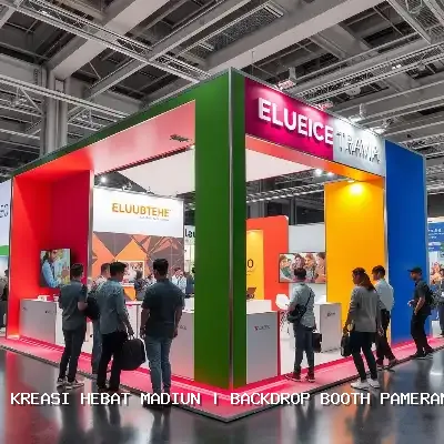 Backdrop Booth Pameran Madiun – Solusi Kontraktor Pameran Terpercaya