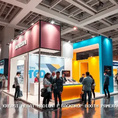 Backdrop Booth Pameran Madiun – Solusi Kontraktor Pameran Terpercaya
