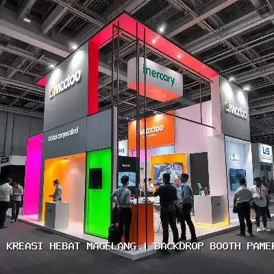 Backdrop Booth Pameran Magelang