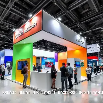Backdrop Booth Pameran Magelang