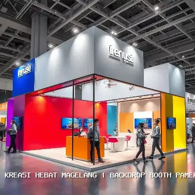 Backdrop Booth Pameran Magelang
