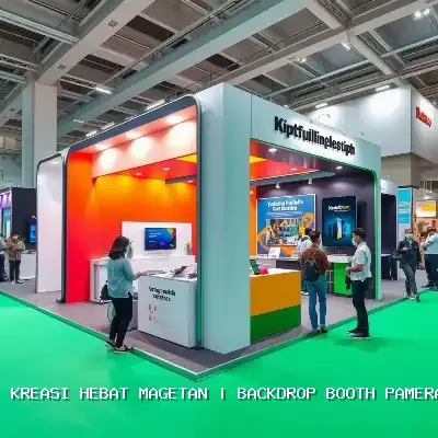 Backdrop Booth Pameran Magetan