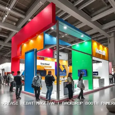 Backdrop Booth Pameran Magetan