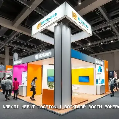 Backdrop Booth Pameran Magetan