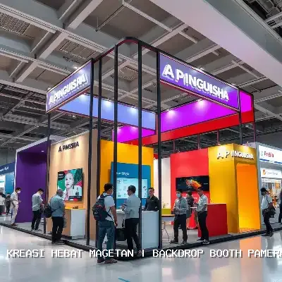 Backdrop Booth Pameran Magetan