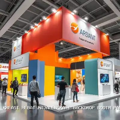 backdrop booth pameran Majalengka