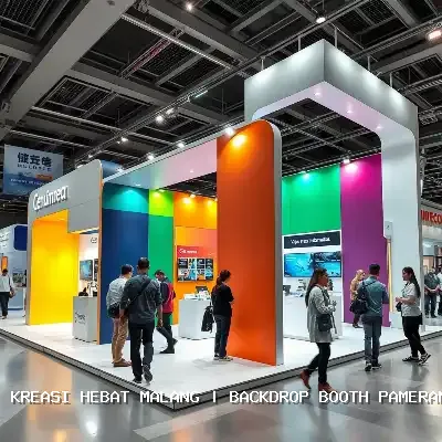 Backdrop Booth Pameran Malang – Solusi Desain Custom untuk Kesuksesan Pameran Anda