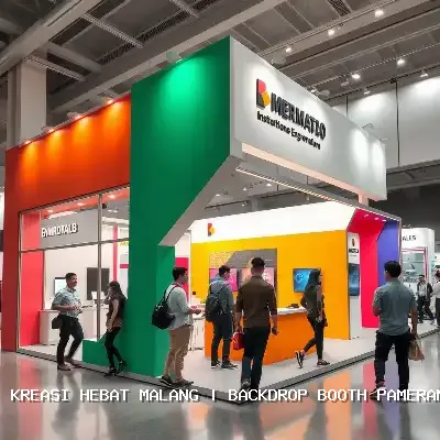 Backdrop Booth Pameran Malang – Solusi Desain Custom untuk Kesuksesan Pameran Anda