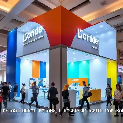 Backdrop Booth Pameran Malang – Solusi Desain Custom untuk Kesuksesan Pameran Anda