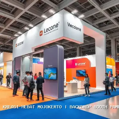 Backdrop Booth Pameran Mojokerto – Kreasi Hebat