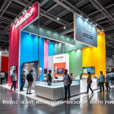 Backdrop Booth Pameran Mojokerto – Kreasi Hebat
