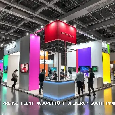 Backdrop Booth Pameran Mojokerto – Kreasi Hebat