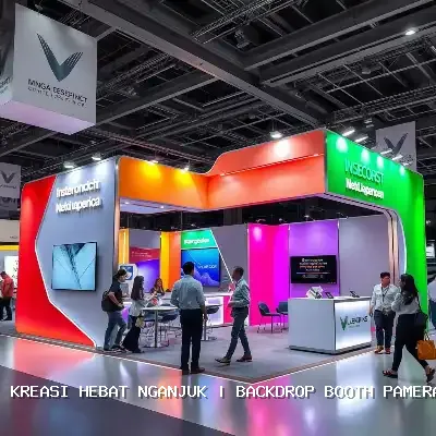 Backdrop Booth Pameran Nganjuk – Solusi Kontraktor Pameran Terpercaya
