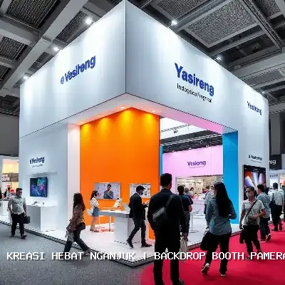 Backdrop Booth Pameran Nganjuk – Solusi Kontraktor Pameran Terpercaya