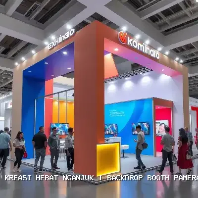 Backdrop Booth Pameran Nganjuk – Solusi Kontraktor Pameran Terpercaya