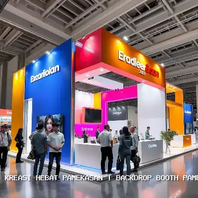 Backdrop Booth Pameran Pamekasan – Kreasi Hebat