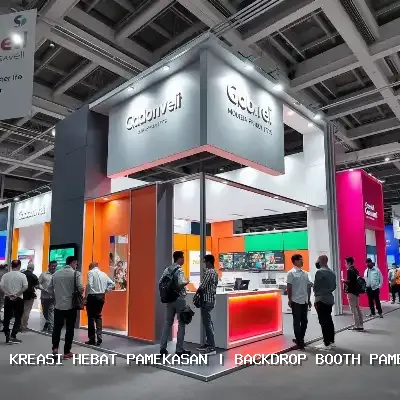 Backdrop Booth Pameran Pamekasan – Kreasi Hebat