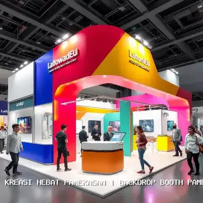 Backdrop Booth Pameran Pamekasan – Kreasi Hebat