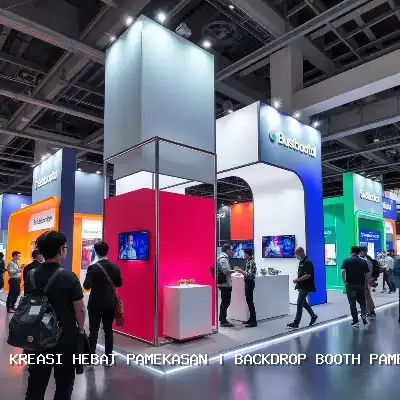 Backdrop Booth Pameran Pamekasan – Kreasi Hebat