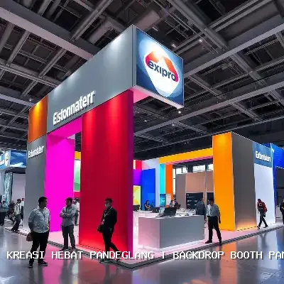 backdrop booth pameran Pandeglang
