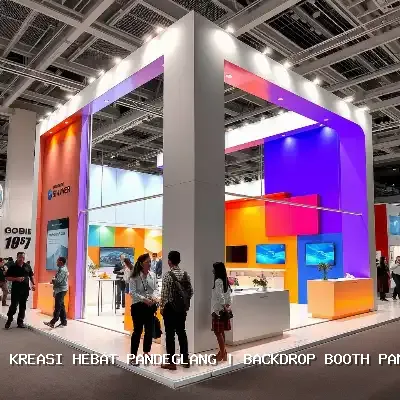 Backdrop Booth Pameran Pandeglang
