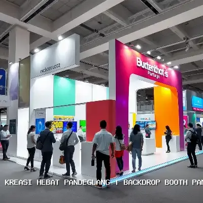 Backdrop Booth Pameran Pandeglang