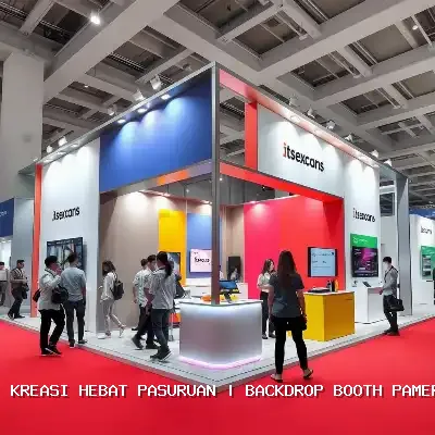backdrop booth pameran Pasuruan