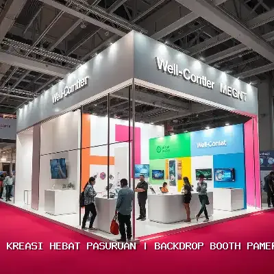 Backdrop Booth Pameran Pasuruan: Solusi Terpercaya untuk Branding Anda