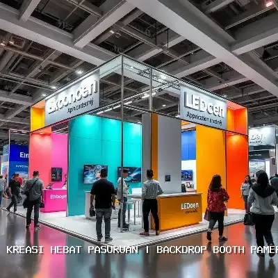 Backdrop Booth Pameran Pasuruan: Solusi Terpercaya untuk Branding Anda