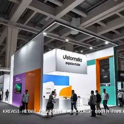 Backdrop Booth Pameran Pasuruan: Solusi Terpercaya untuk Branding Anda