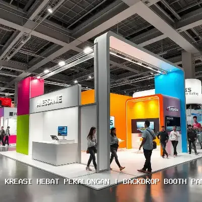 Backdrop Booth Pameran Pekalongan