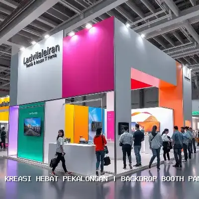 Backdrop Booth Pameran Pekalongan