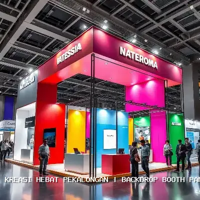 Backdrop Booth Pameran Pekalongan